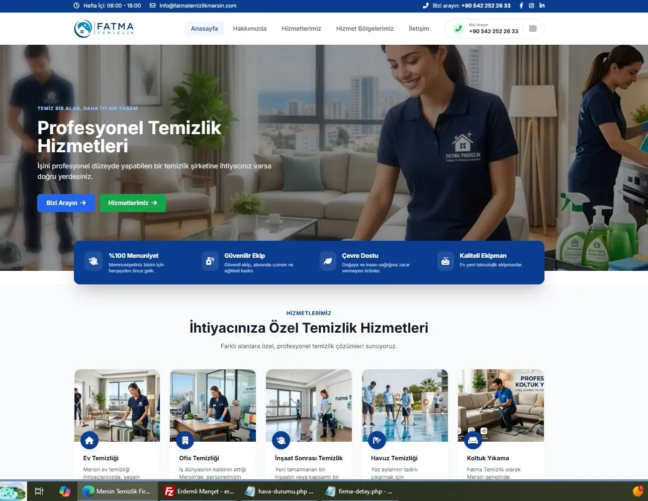 Mersin'de Profesyonel Temizlik Hizmetleri: Dijitalleşen Temizlik Firmaları